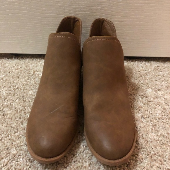 Brown Booties - Picture 1 of 3